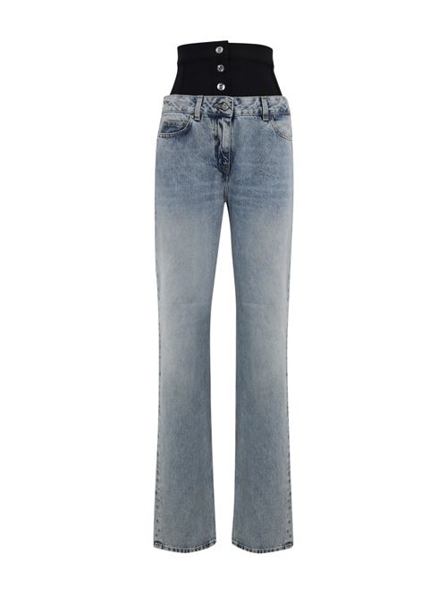 Jeans dritto con corsetto Elisabetta Franchi | PJ29I46E2R34